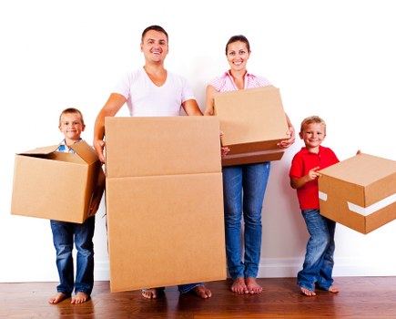Delivery van in Haringey with moving equipment